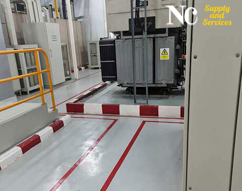 เคลือบพื้นป้องกันไฟฟ้าสถิต Anti-static flooring Conductive Floor